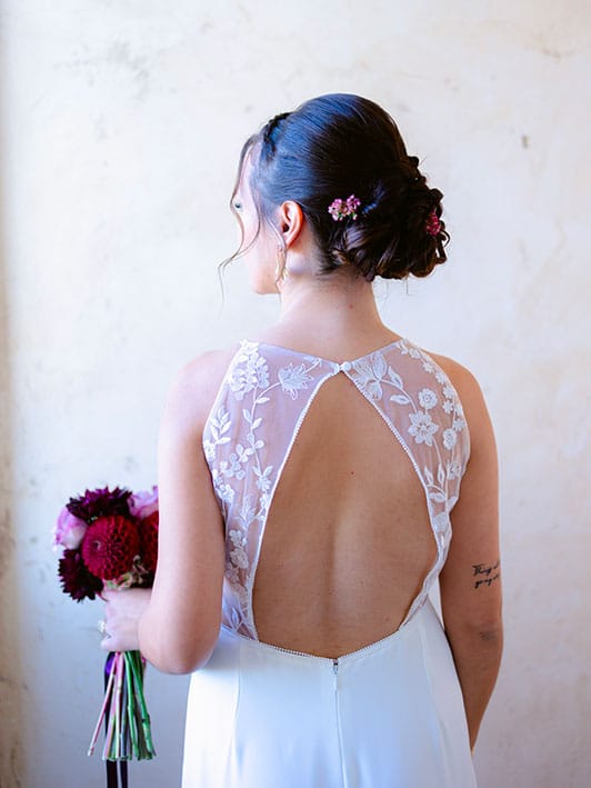 Robe de mariée semi mesure les Herbiers Vendée
